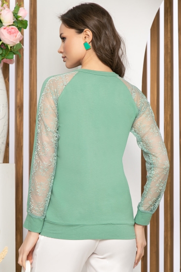 Блуза "Мирэль" (грин) Б5334