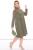 Платье "Муза" (хаки) П3201 Платье "Муза" (хаки) П3201