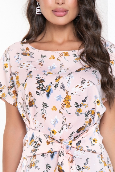 Блуза "Красотка" (полевые цветы) Б2554