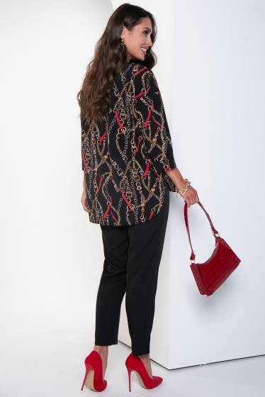 Костюм "Стильная дива" (черный шик) К2499