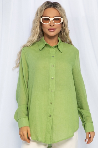 Рубашка Воздушное настроение (зеленая) Б13190-7М
