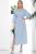 Платье Неповторимая (голубое) П10241 Платье Неповторимая (голубое) П10241