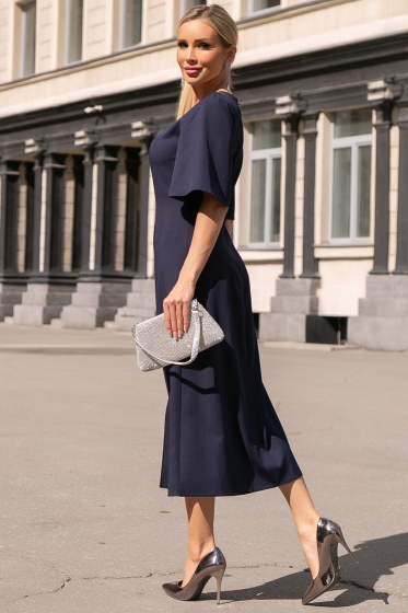 Платье "Астра" (блю) П3977