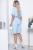 Костюм "Летний вечер" (голубой) К6768 Костюм "Летний вечер" (голубой) К6768
