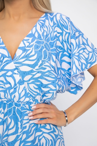 Платье Летнее настроение (голубое) П13728-7М