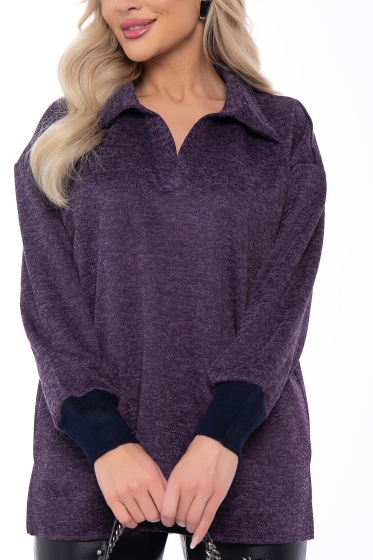 Джемпер "Эссен" (ежевика) Б9012