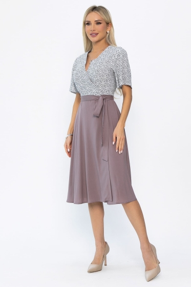 Платье Мода люкс (какао) П13846-35М