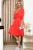 Платье "Дезире" (коралл) П4772 Платье "Дезире" (коралл) П4772