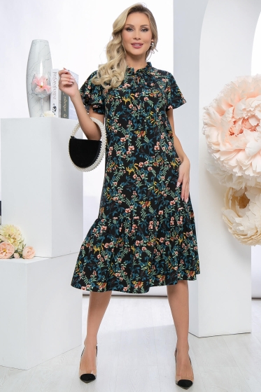 Платье "Хелен" (блэк) П5540