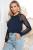 Блуза "Мирэль" (блю) Б5336 Блуза "Мирэль" (блю) Б5336