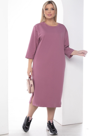 Платье "На спорте" (пыльная роза) П9030