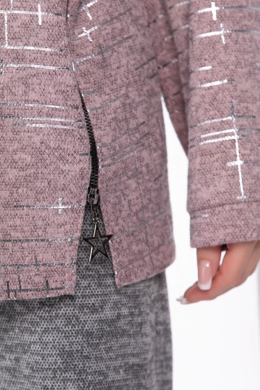 Костюм "Мэйт" (пинк/грей) К8137