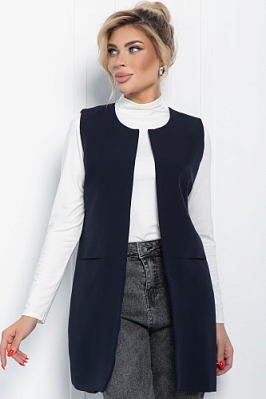 Жилет Герти (темно-синий) Б11664