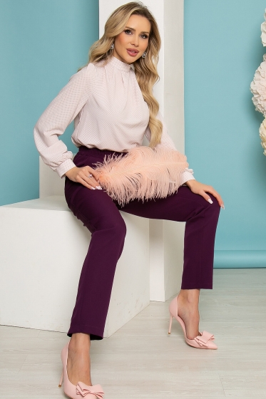 Брюки "Твой день" (фиолет) Б3429