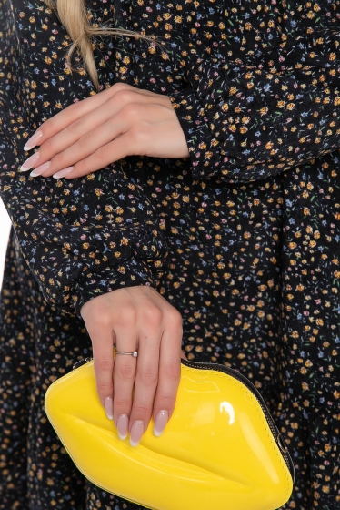 Платье "Дженнифер" (темно-синее) П8492